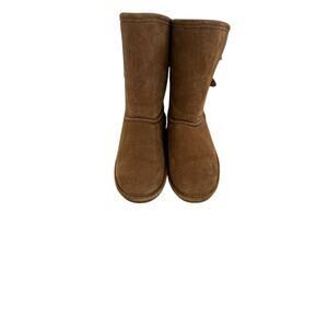 Youth BearPaw Boshie Brown Suede Winter Boots Size 5